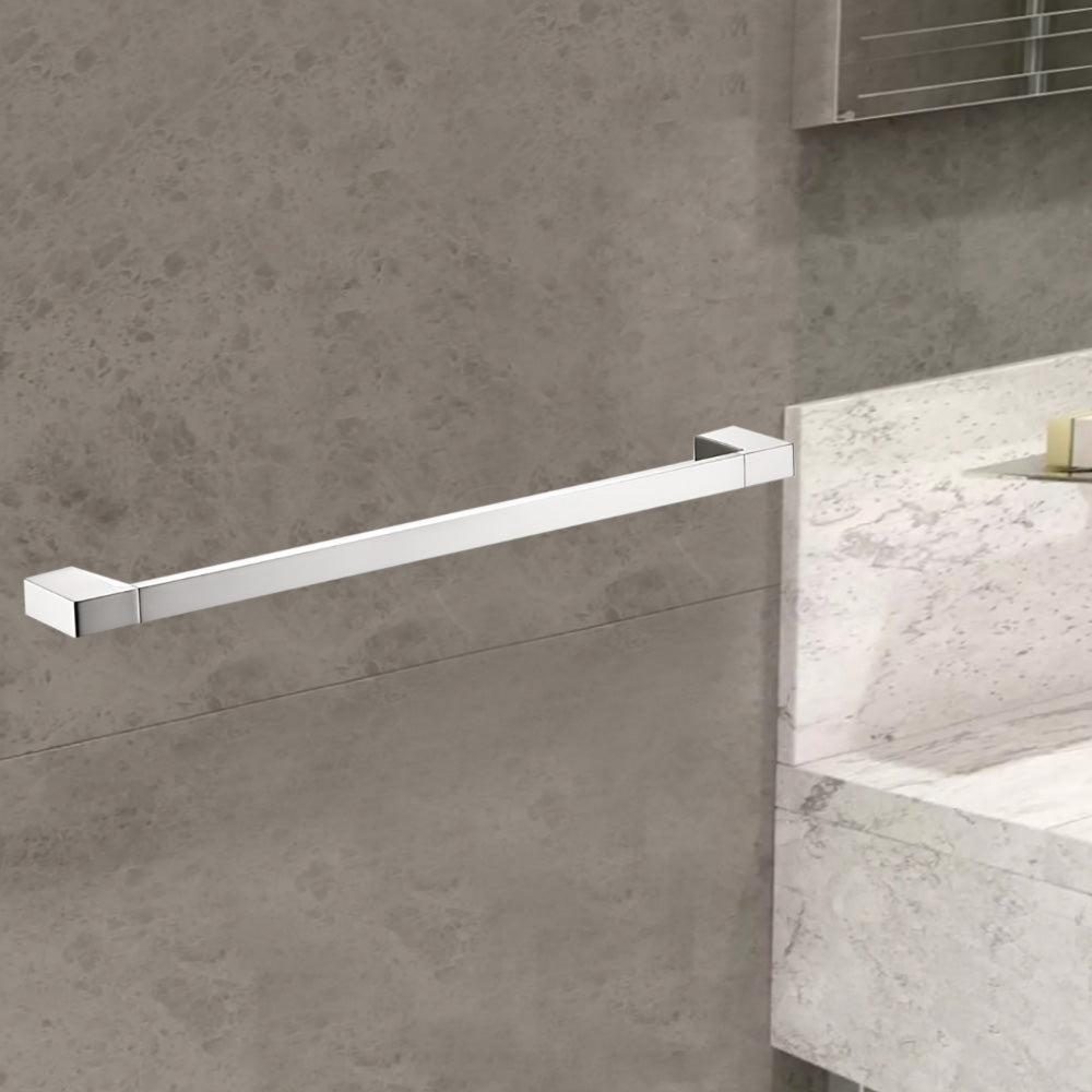Ceram Single Towel Rail 600mm Brushed Nickel 55601-600-BN