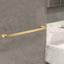 Ceram Single Towel Rail 800mm Brushed Gold 55601-800-BG