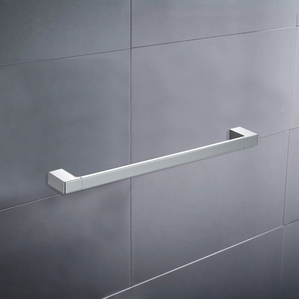Ceram Single Towel Rail 800mm 55601-800 - Bathroom Hub
