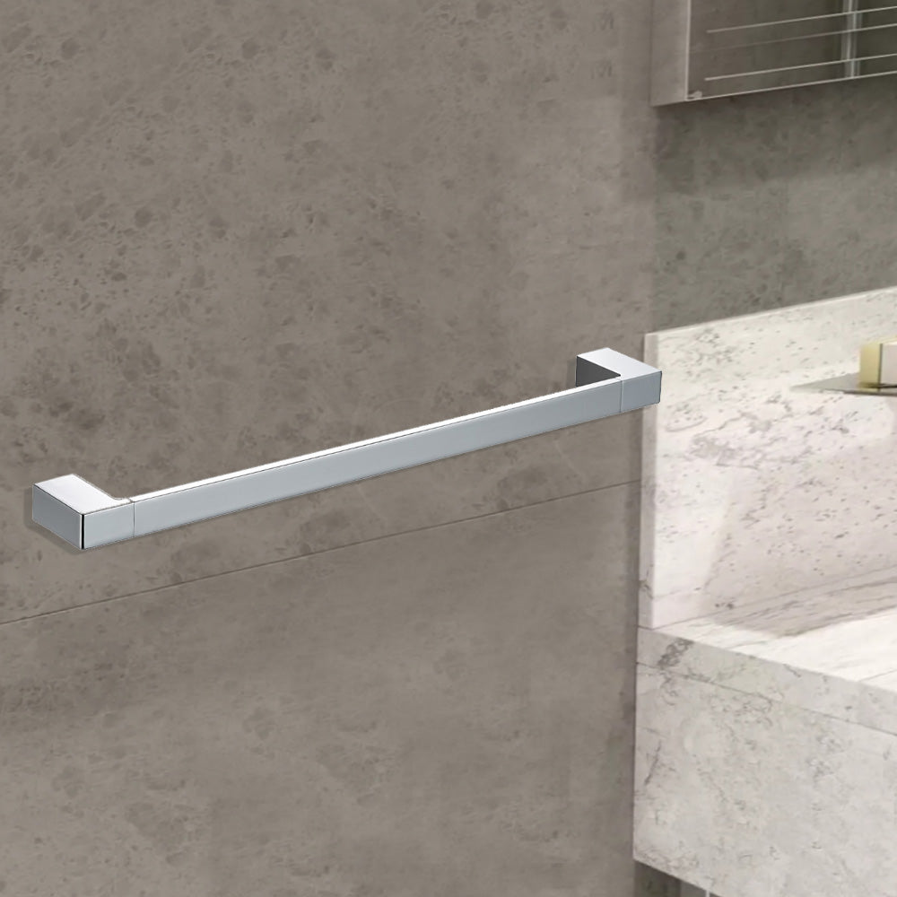Ceram Single Towel Rail 800mm 55601-800 - Bathroom Hub
