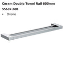 Ceram Double Towel Rail 600mm 55602-600