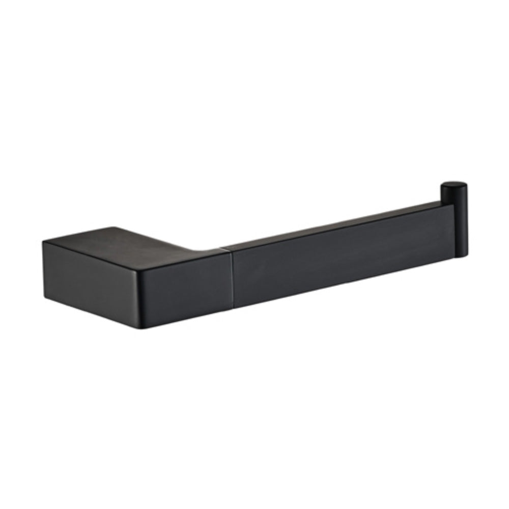 Ceram Toilet Roll Holder Matt Black 55604-MB - Bathroom Hub