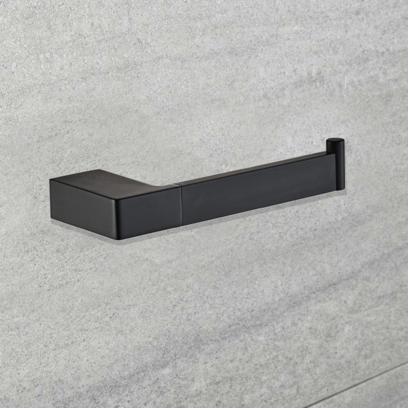 Ceram Toilet Roll Holder Matt Black 55604-MB