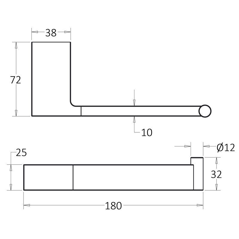 Ceram Toilet Roll Holder 55604