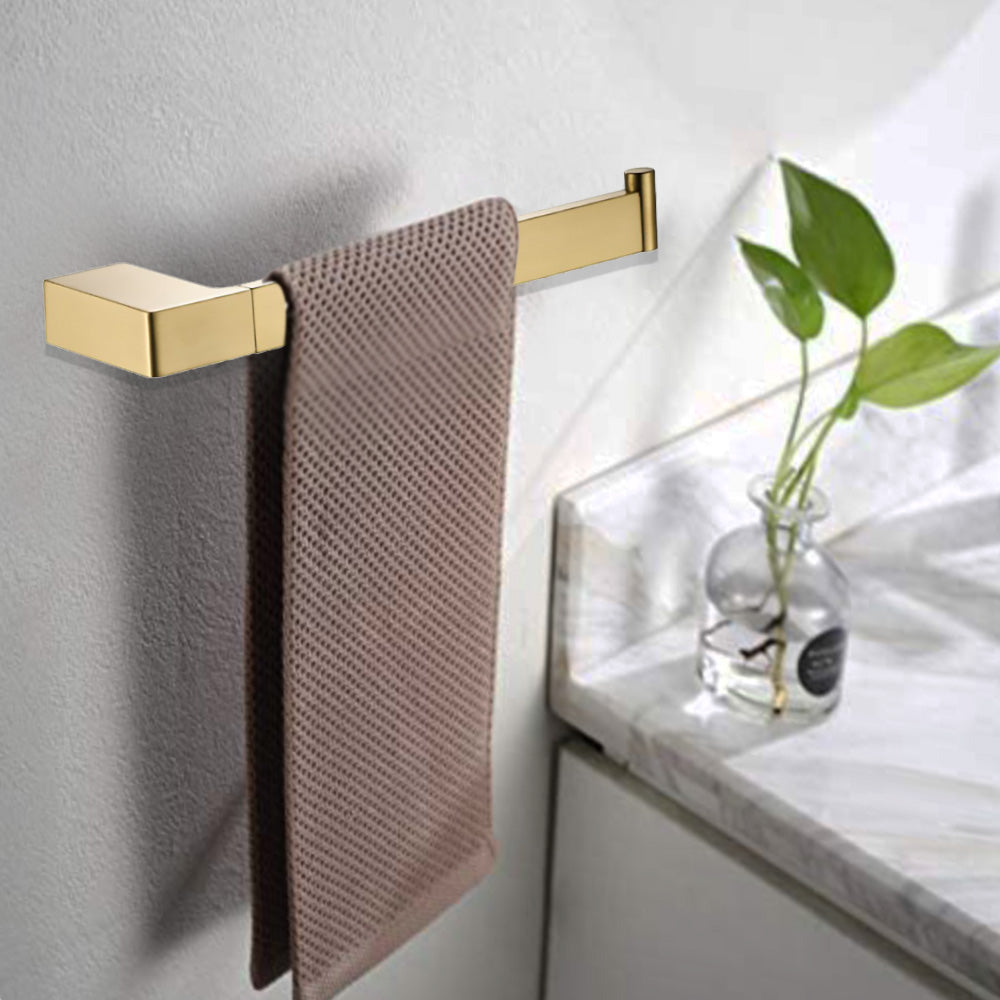 Ceram Towel Bar Brushed Gold 55605-BG - Bathroom Hub