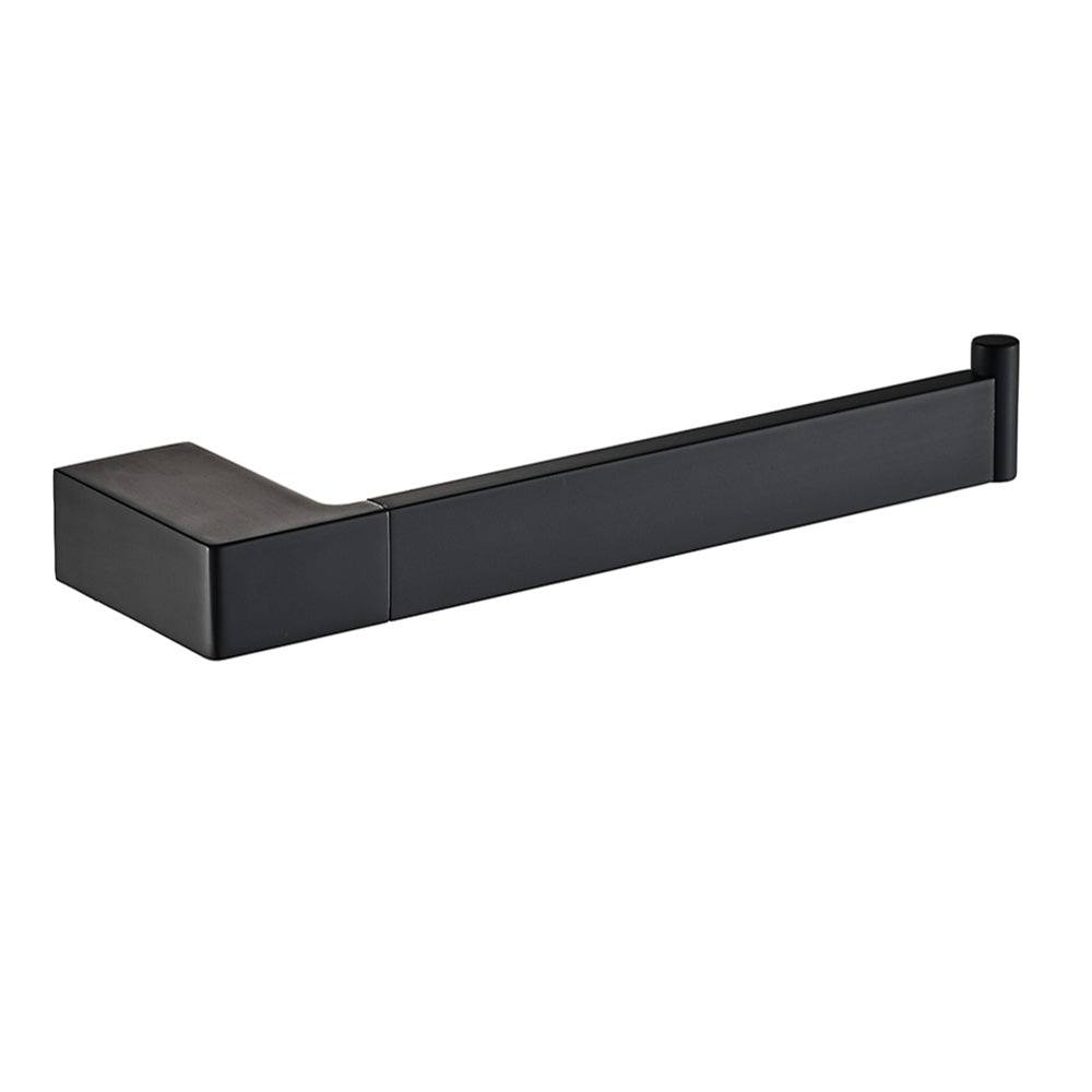 Ceram Towel Bar Matt Black 55605-MB - Bathroom Hub