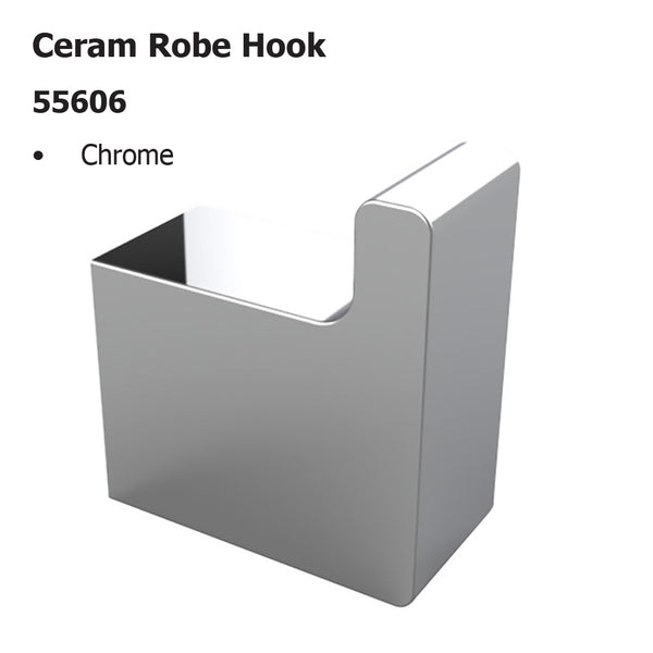 Ceram Robe Hook 55606 In Sydney | Bathroom Hub 
