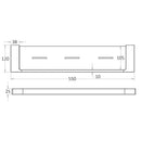 Ceram Cosmetic Shelf 55609
