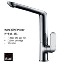 Kara Sink Mixer HYB11-101 - Bathroom Hub