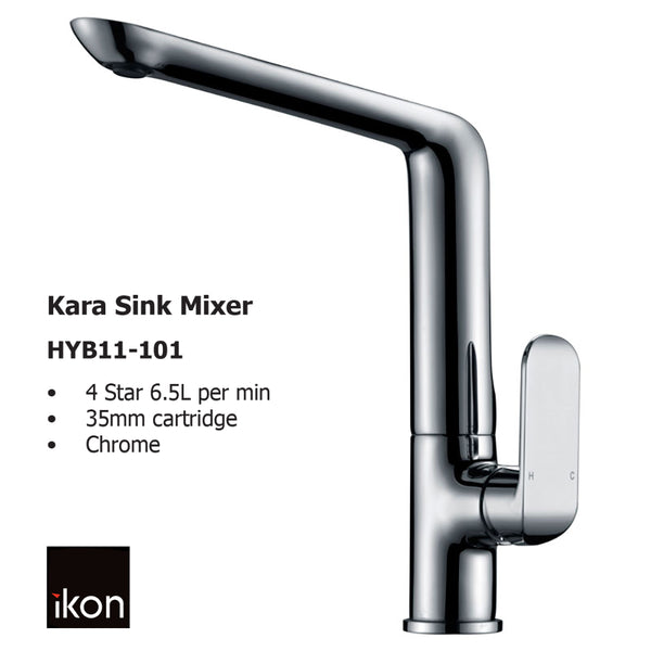 Kara Sink Mixer HYB11-101 - Bathroom Hub