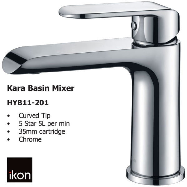 Kara Basin Mixer HYB11-201 - Bathroom Hub
