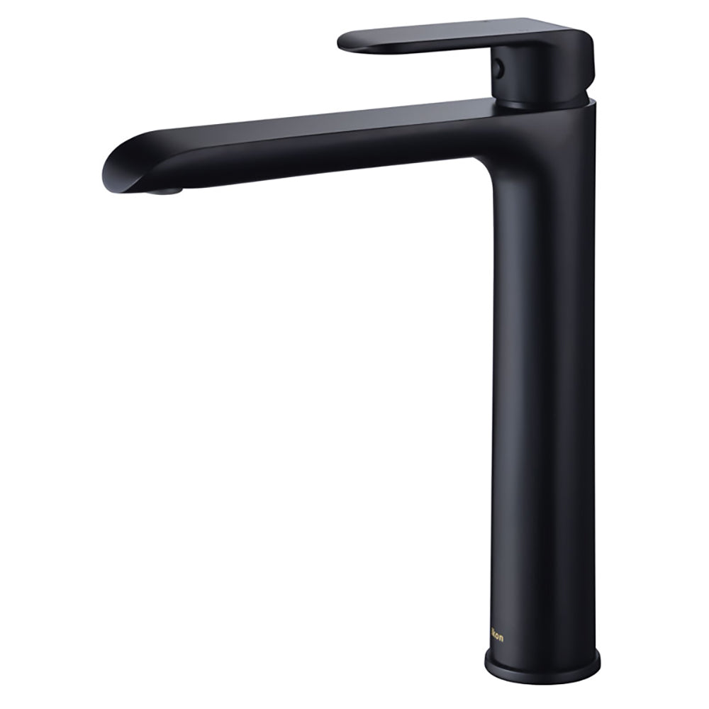 Kara High Rise Basin Mixer Matt black HYB11-202MB - Bathroom Hub