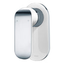 Kara Wall Mixer Chrome And White HYB11-301CW - Bathroom Hub