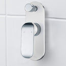 Kara Wall Mixer with Diverter Chrome and white HYB11-501CW - Bathroom Hub