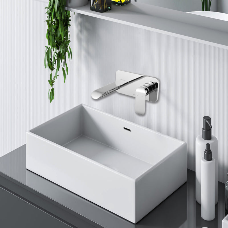 Kara Wall Basin Mixer HYB11-601 - Bathroom Hub