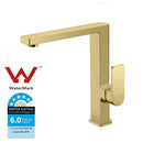 Flores Kitchen Mixer Brushed Gold HYB135-102BG - Bathroom Hub