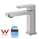 Flores Basin Mixer Brushed Nickel HYB135-201BN - Bathroom Hub