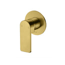 Flores Wall Mixer Brushed Gold HYB135-301BG - Bathroom Hub