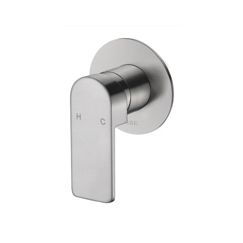 Flores Wall Mixer Brushed Nickel HYB135-301BN - Bathroom Hub