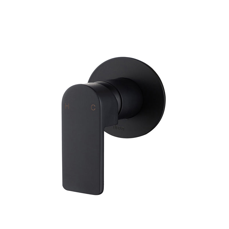 Flores Wall Mixer Matt Black HYB135-301MB - Bathroom Hub