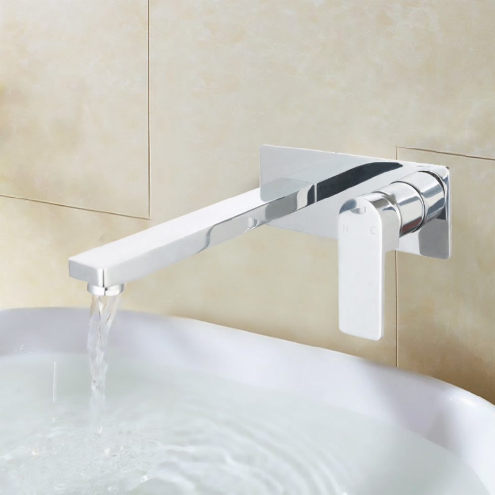Flores Wall Basin Mixer HYB135-601 - Bathroom Hub