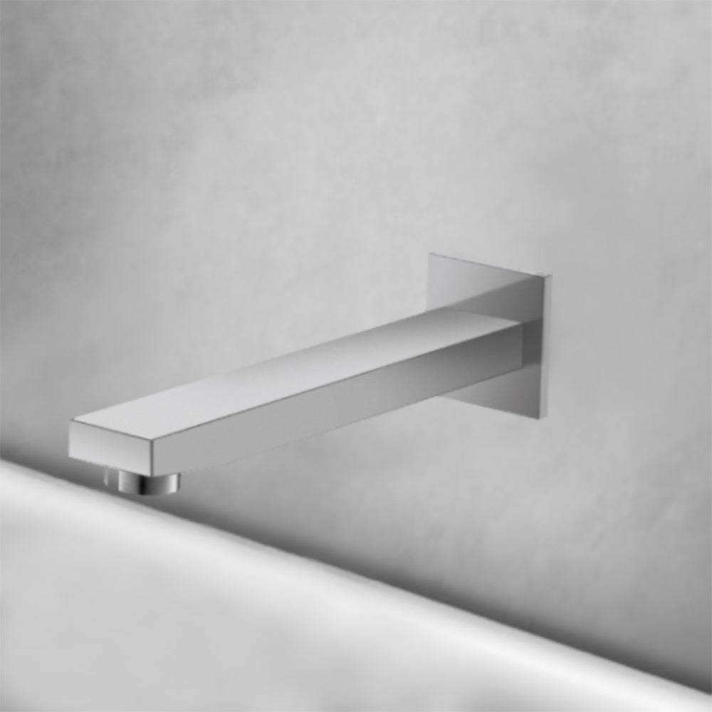 Flores Bath Spout Brushed Nickel HYB135-801BN - Bathroom Hub