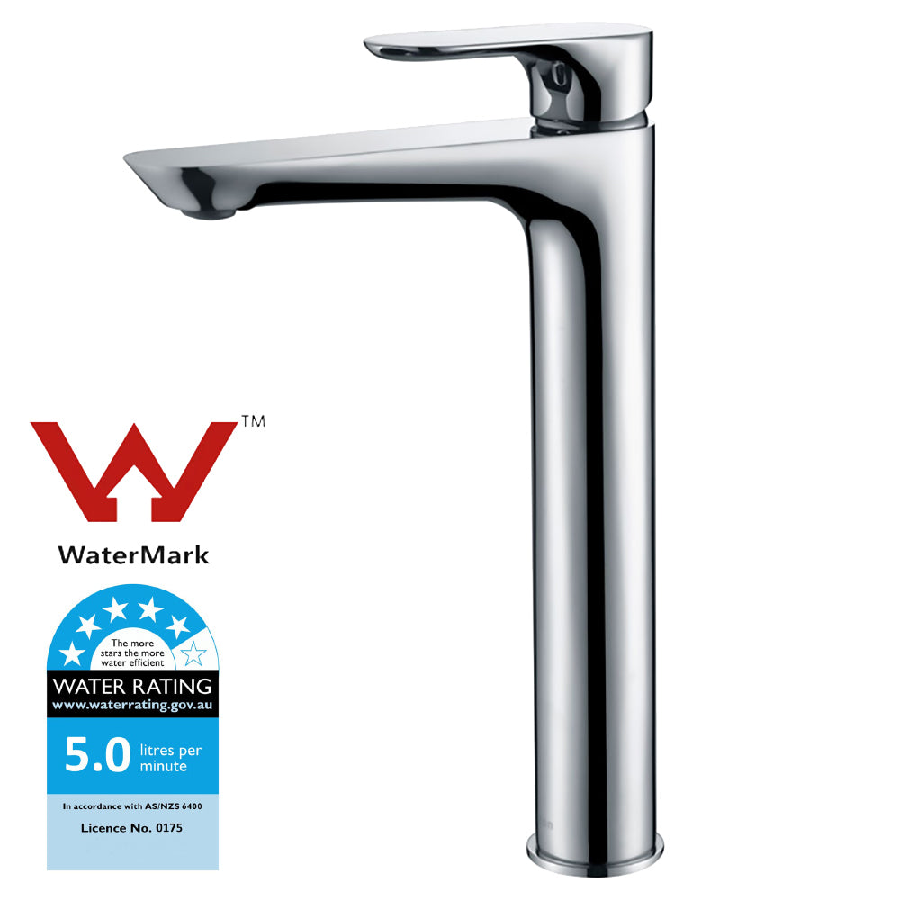 Banda High Rise Basin Mixer HYB22-202 - Bathroom Hub