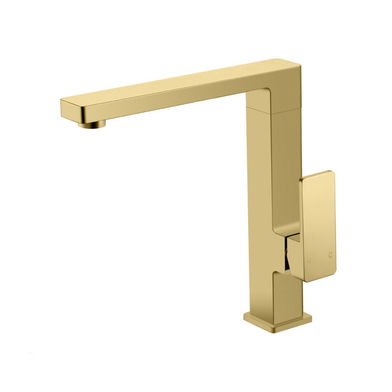 Ceram Kitchen Mixer Brushed Gold HYB636-102BG - Bathroom Hub