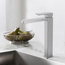 Ceram High Rise Basin Mixer Brushed Nickel HYB636-202BN - Bathroom Hub