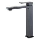 Ceram High Rise Basin Mixer Matt Black HYB636-202MB - Bathroom Hub