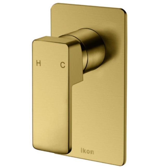 Ceram Wall Mixer Brushed Gold HYB636-301BG - Bathroom Hub