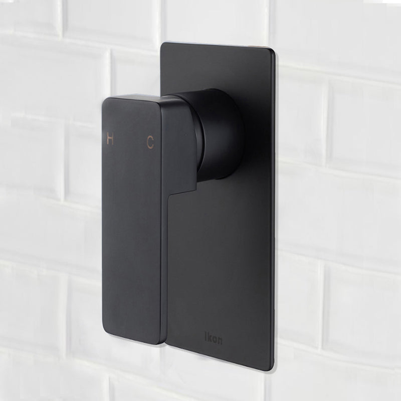 Ceram Wall Mixer Matt Black HYB636-301MB - Bathroom Hub