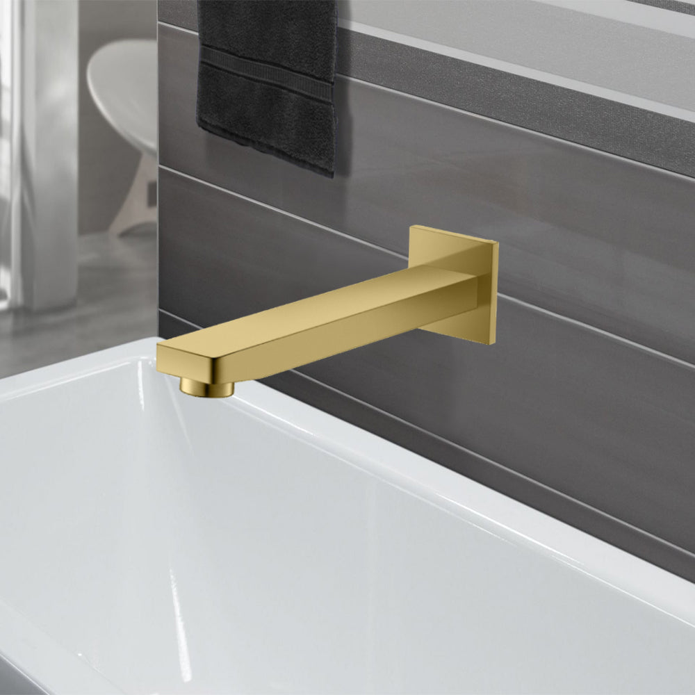 Ceram Bath Spout Brushed Gold HYB636-801BG - Bathroom Hub