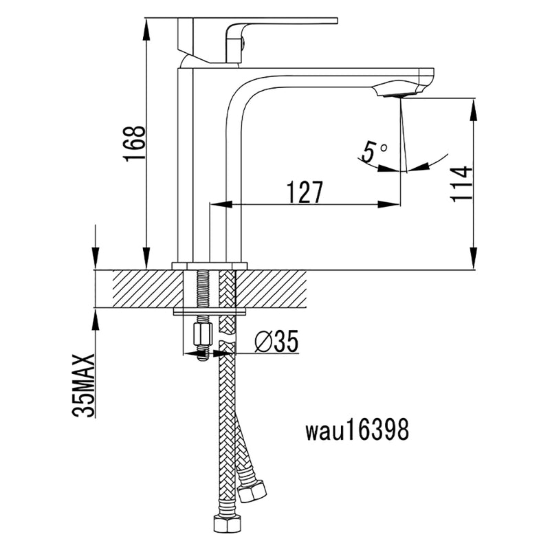 Seto Basin Mixer HYB66-201 - Bathroom Hub