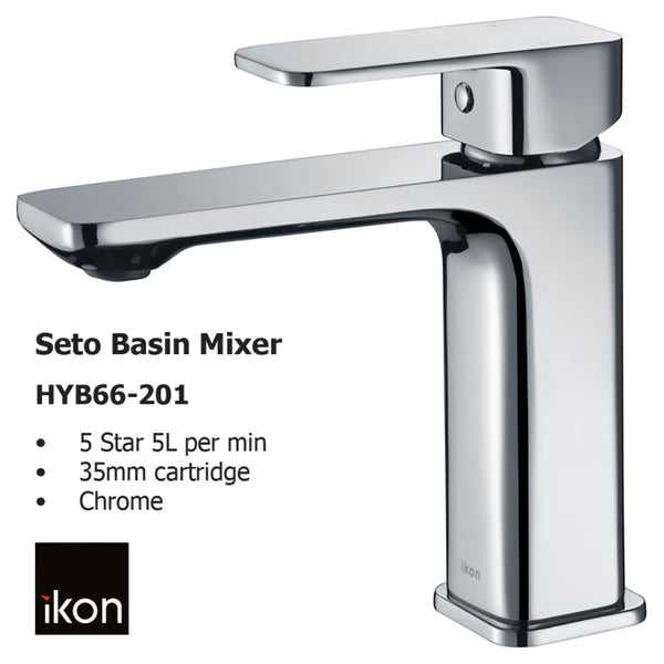 Seto Basin Mixer HYB66-201 - Bathroom Hub