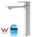 Seto High Rise Basin Mixer Chrome & White HYB66-202CW - Bathroom Hub