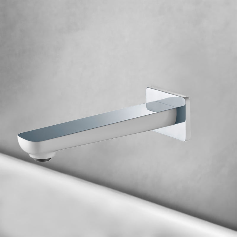 Seto Bath Spout Chrome & White HYB66-801CW - Bathroom Hub