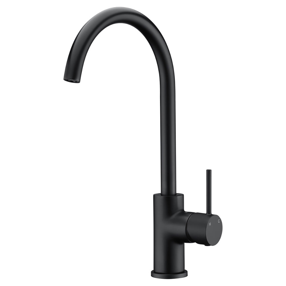 Hali Sink Mixer Matt Black HYB88-101MB - Bathroom Hub