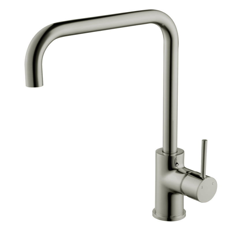 Hali Square Sink Mixer Brushed Nickel HYB88-102BN - Bathroom Hub