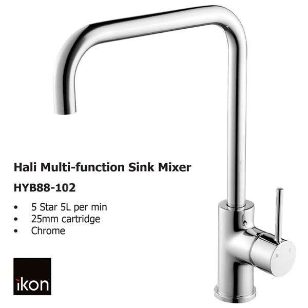 Hali Square Neck Sink Mixer HYB88-102 - Bathroom Hub