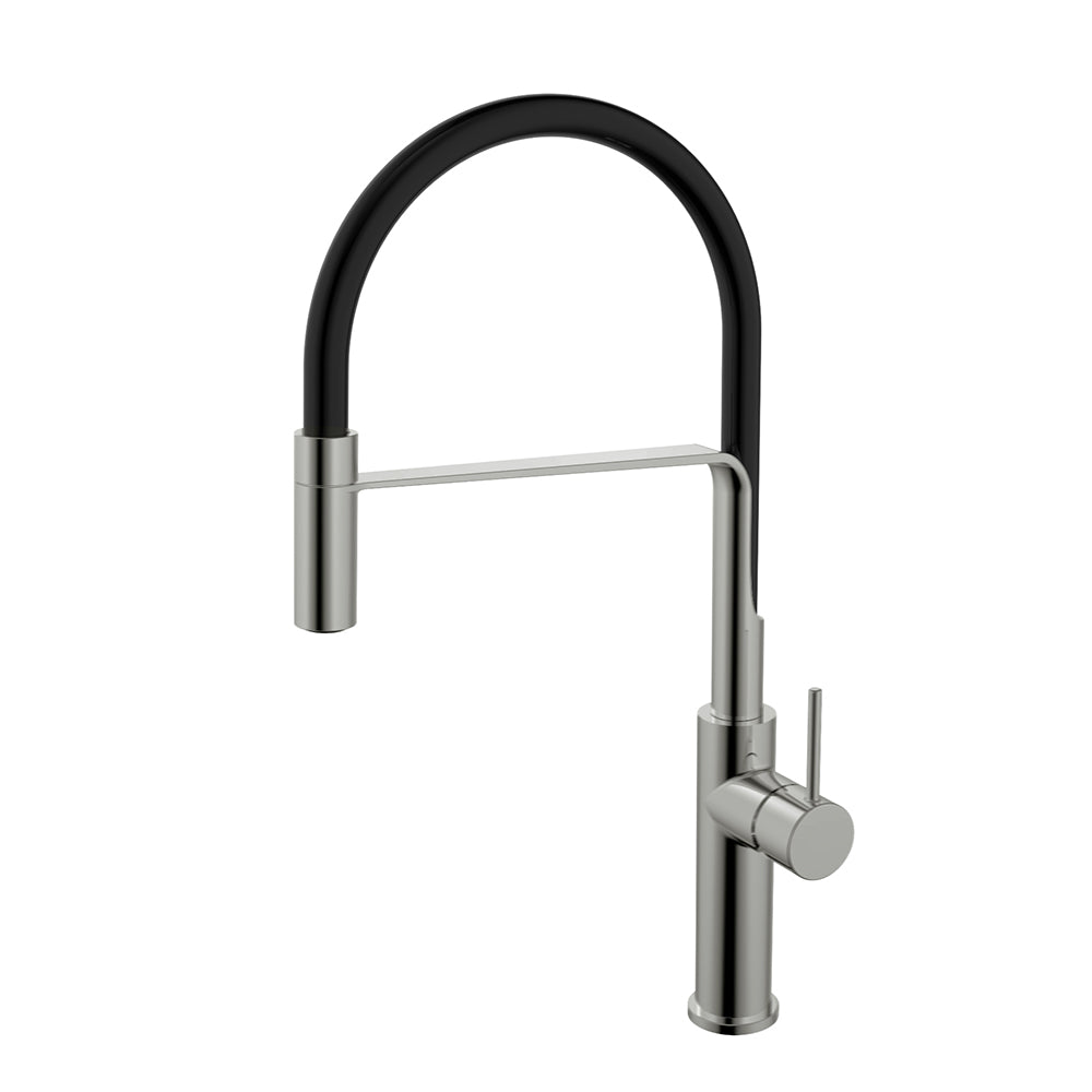 Hali Multi-function Sink Mixer Brushed Nickel HYB88-103BN - Bathroom Hub