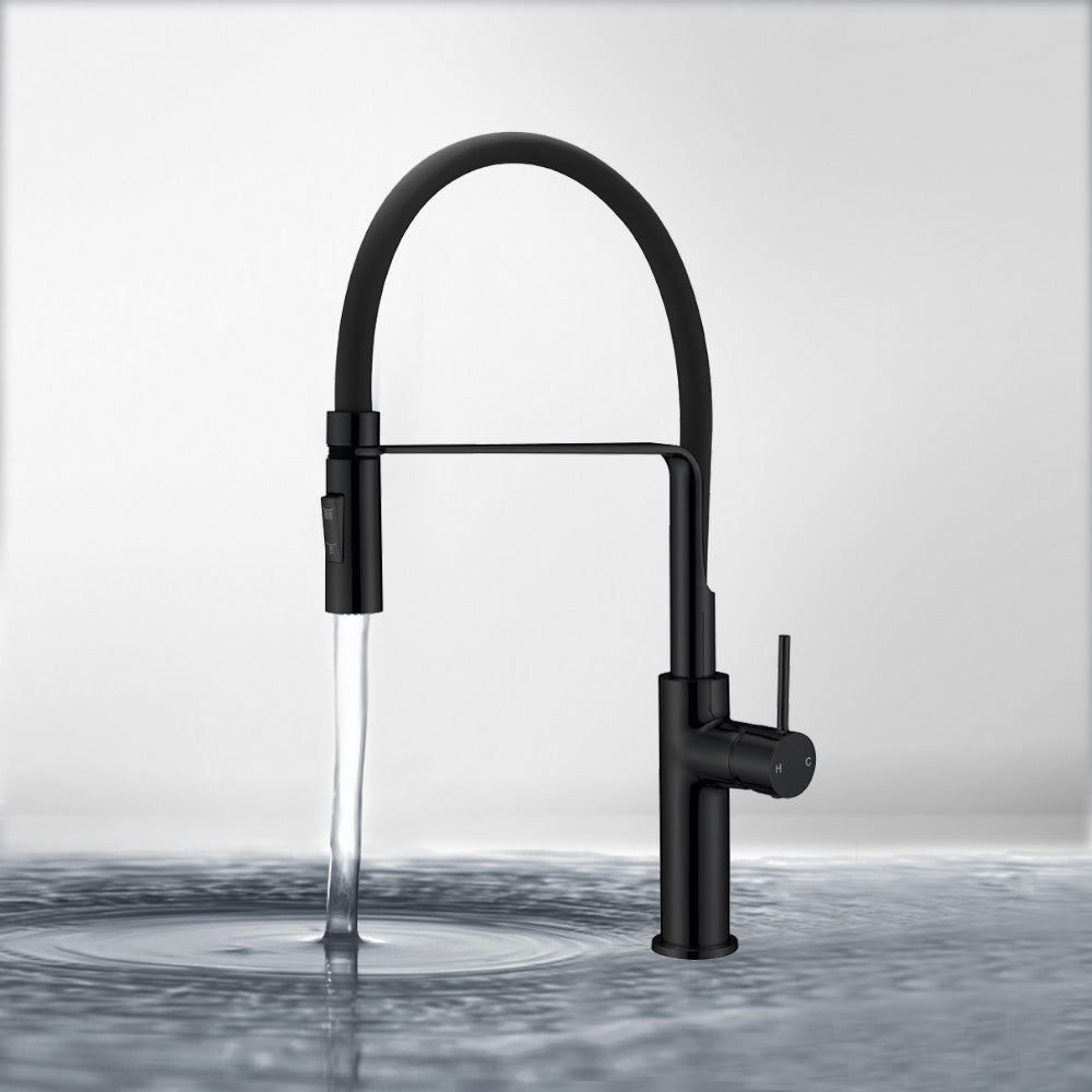 Hali Multi-function Sink Mixer Matt Black HYB88-103MB - Bathroom Hub
