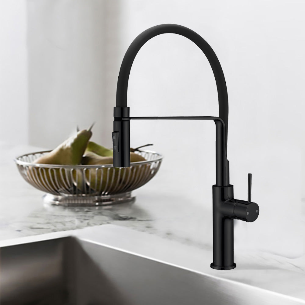 Hali Multi-function Sink Mixer Matt Black HYB88-103MB - Bathroom Hub
