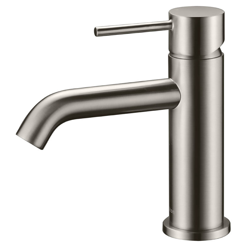 Hali Basin Mixer Brushed Nickel HYB88-201BN - Bathroom Hub