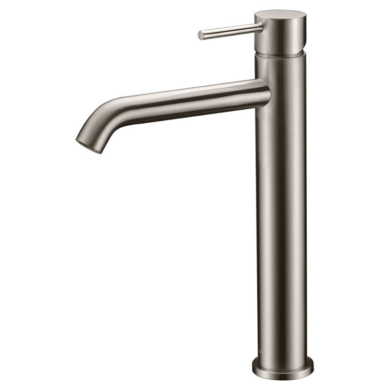 Hali High Rise Basin Mixer Brushed Nickel HYB88-202BN - Bathroom Hub