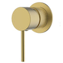 Hali Wall Mixer Brushed Gold HYB88-301BG-60mm - Bathroom Hub