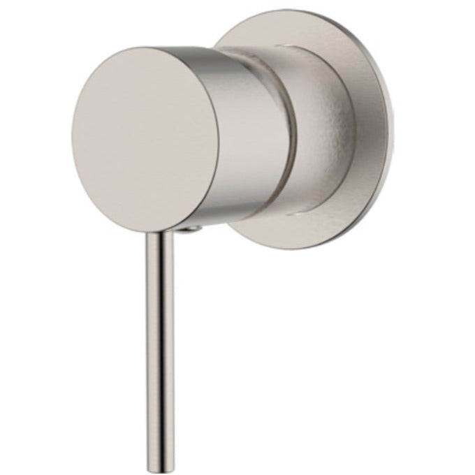 Hali Wall Mixer Brushed Nickel HYB88-301BN-60mm - Bathroom Hub