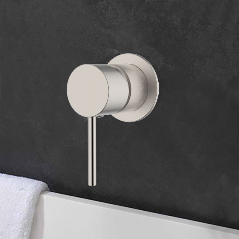 Hali Wall Mixer Brushed Nickel HYB88-301BN-60mm - Bathroom Hub