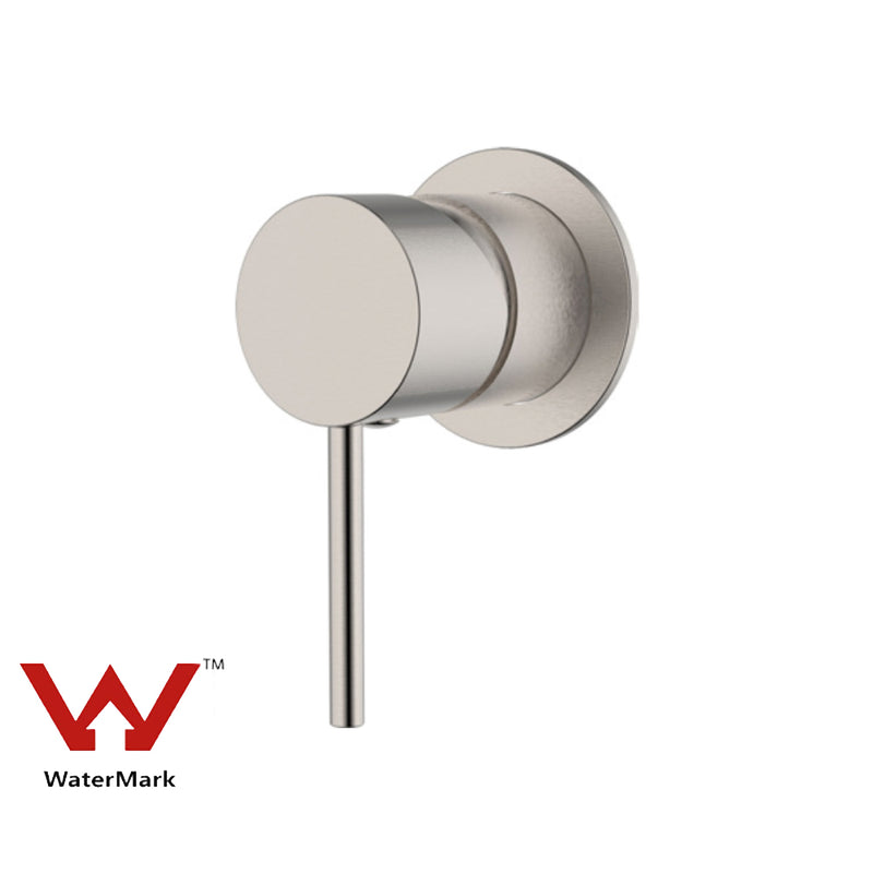 Hali Wall Mixer Brushed Nickel HYB88-301BN-60mm - Bathroom Hub