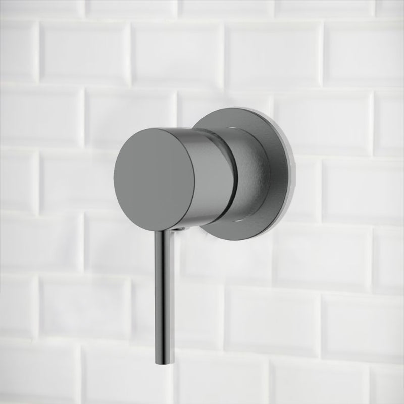 Hali Wall Mixer Gunmetal HYB88-301GM-60mm - Bathroom Hub